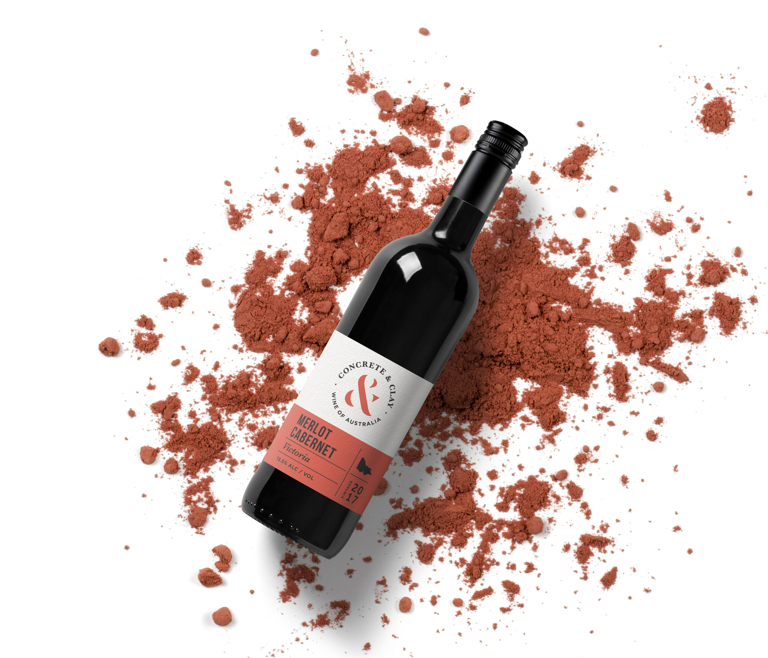 Wine Packaging for Concrete & Clay Wines of Australia World Brand Design Society
